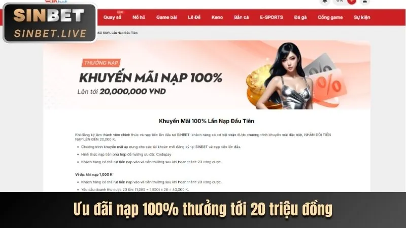 Khuyến mãi chào mừng thành viên mới 789p30